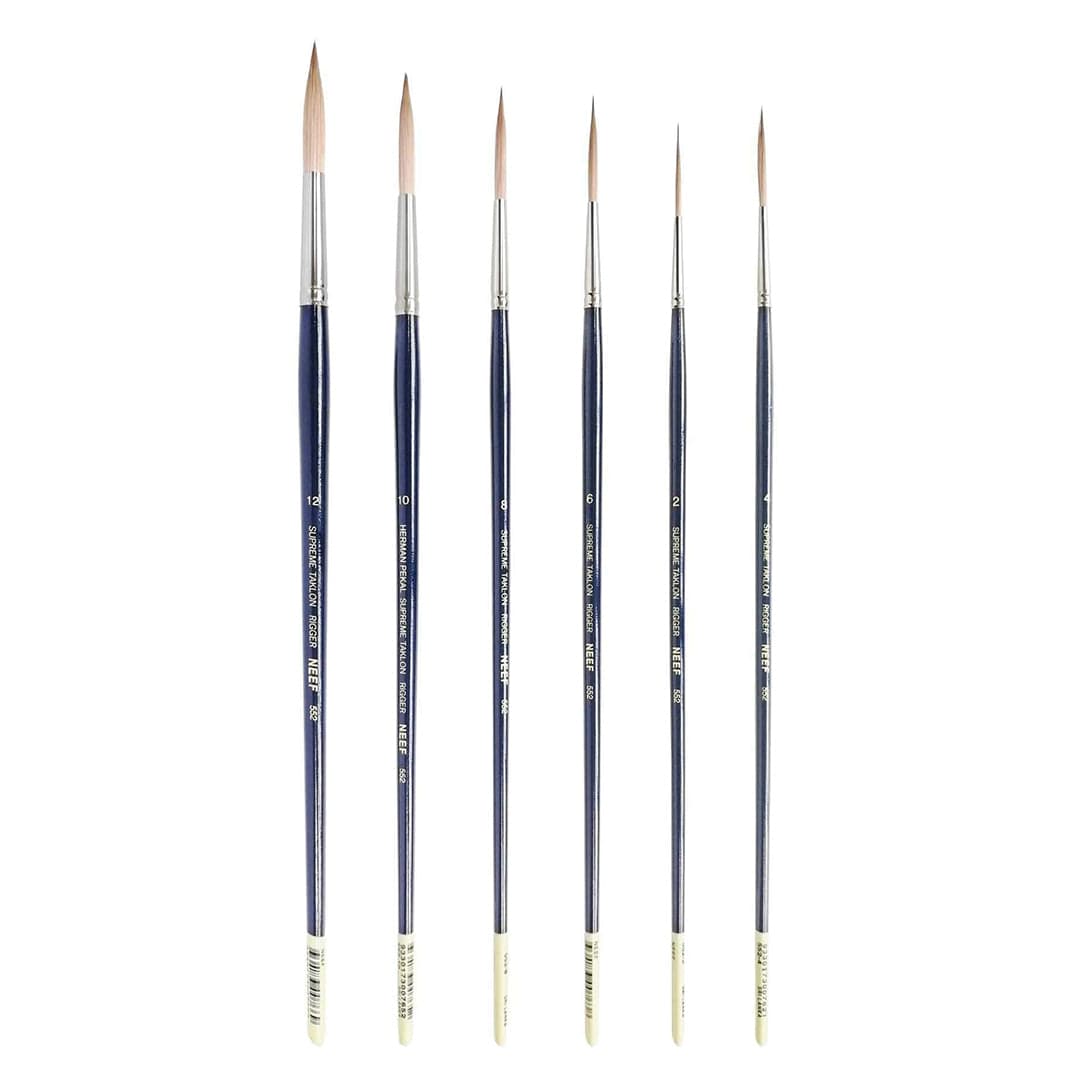 Neef 552 Supreme Taklon Rigger Brush – ArtSmart Art Store